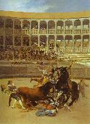 Francisco Jose de Goya Death of Picador oil painting reproduction